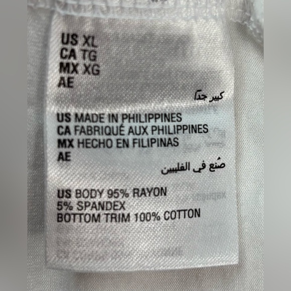 Charter Club XL Tiered Eyelet Sleeveless Classic White Dress - Picture 5 of 7